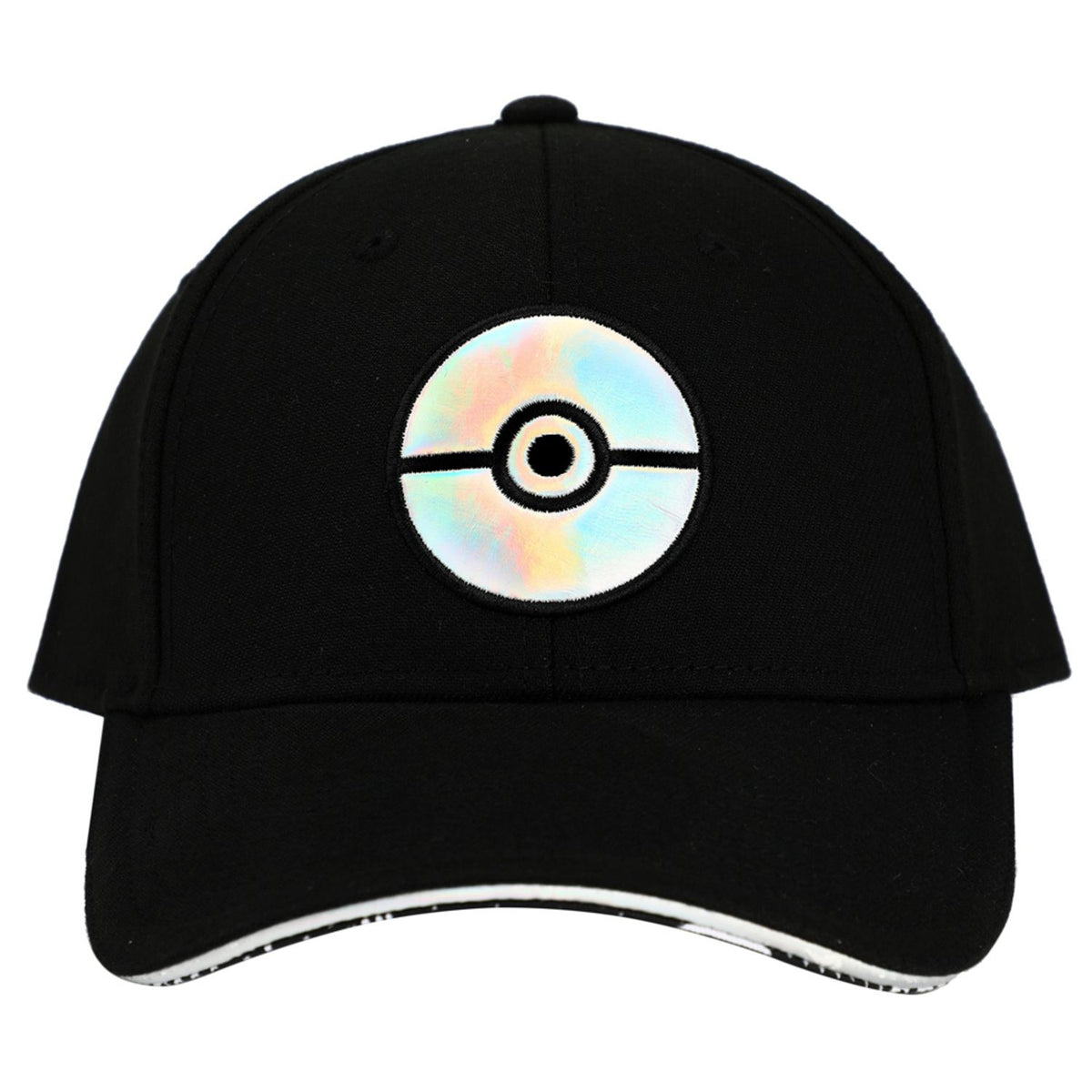 POKEMON - Pokeball Black Elite Holographic Baseball Hat