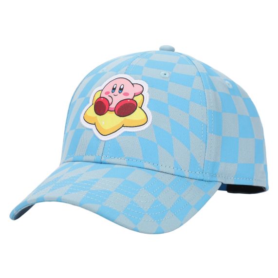 KIRBY - Kirby Star Checkered Snapback Hat