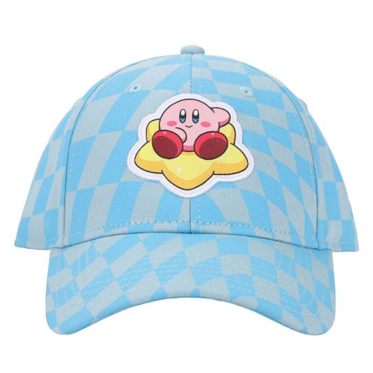 KIRBY - Kirby Star Checkered Snapback Hat