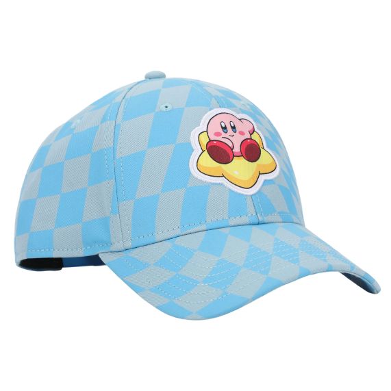 KIRBY - Kirby Star Checkered Snapback Hat