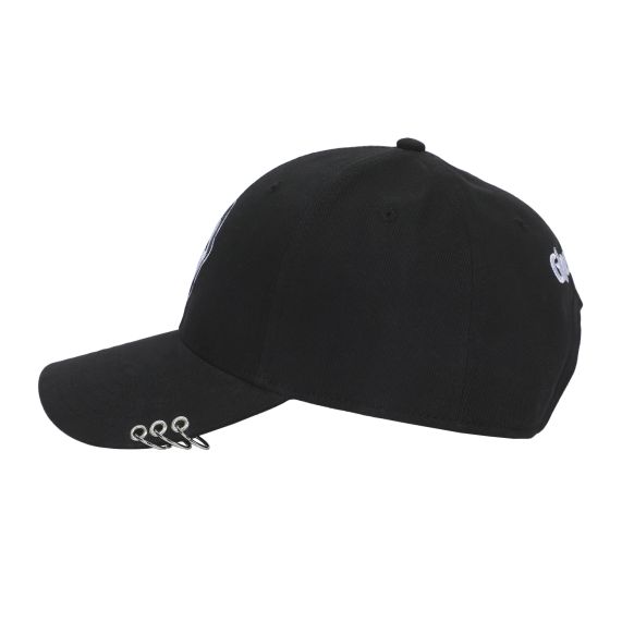 GHOSTFACE - Embroidered Black Baseball Cap