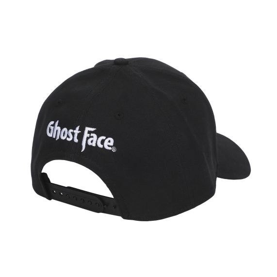 GHOSTFACE - Embroidered Black Baseball Cap