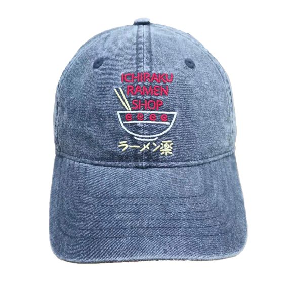 Naruto Ichiraku Ramen Kanji Adjustable Hat