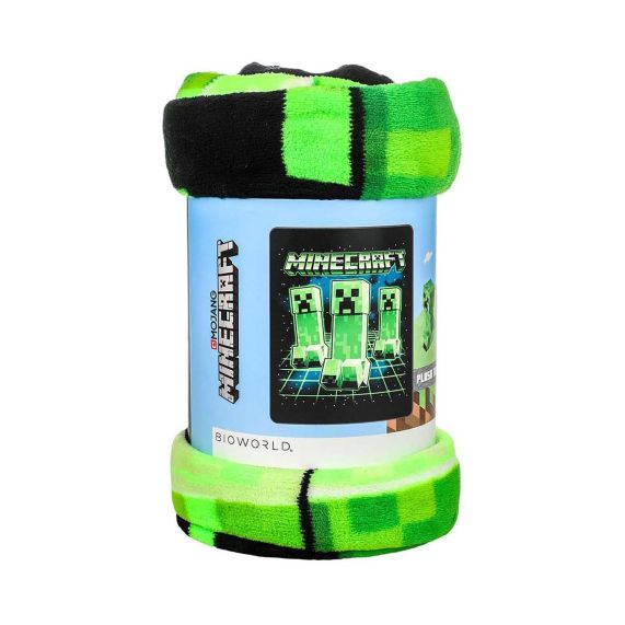 MINECRAFT - CREEPERS DIGITAL PRINT THROW BLANKET