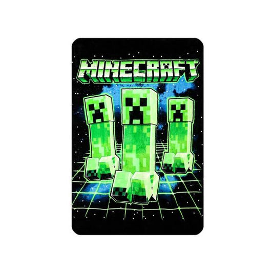 MINECRAFT - CREEPERS DIGITAL PRINT THROW BLANKET