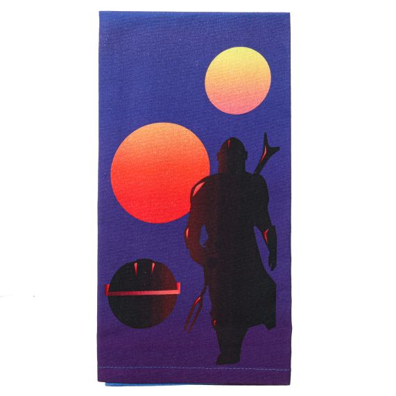 STAR WARS- Din Djarin & Grogu Dish Towel and Pot Holder Set