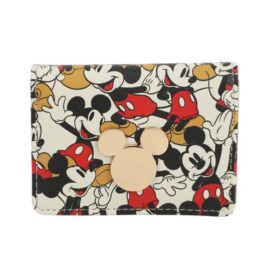 Mickey Mouse Collage 2 Piece Wallet & Keychain Gift Set