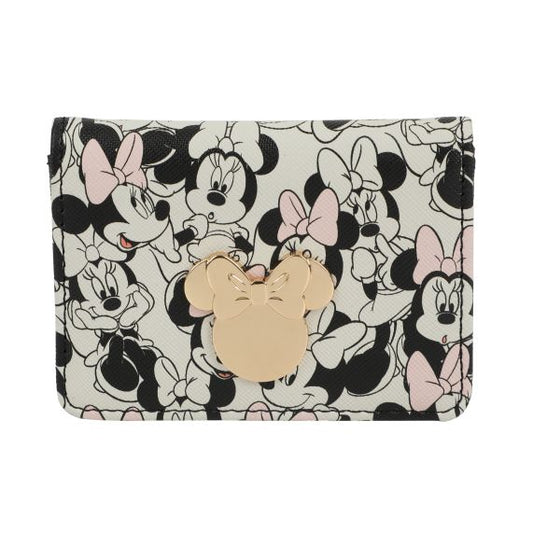 Minnie Mouse Collage 2 Piece Wallet & Keychain Gift Set