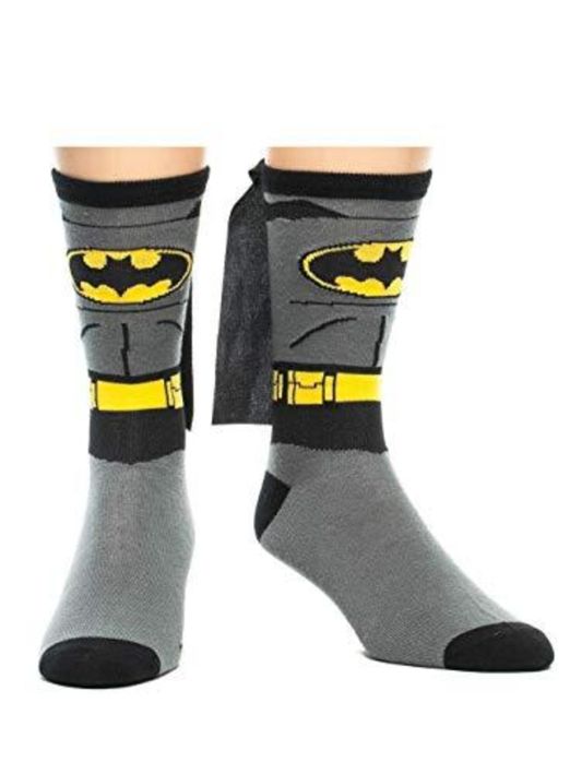 BATMAN - 'Suit Up' Crew Sock with Cape
