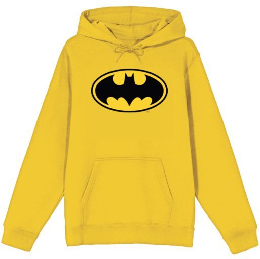 BATMAN - Batman Logo Yellow Hoodie