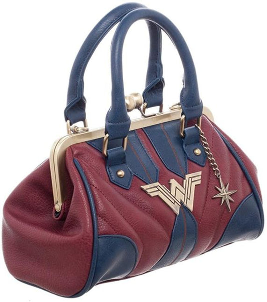 DC Comics Wonder Woman Costume Inspired Handbag Purse Clutch