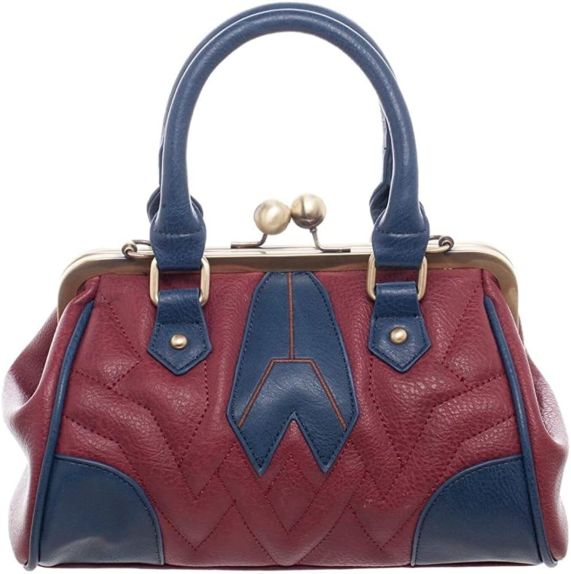 DC Comics Wonder Woman Costume Inspired Handbag Purse Clutch