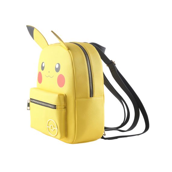 Pikachu Big Face Mini Backpack with Ears