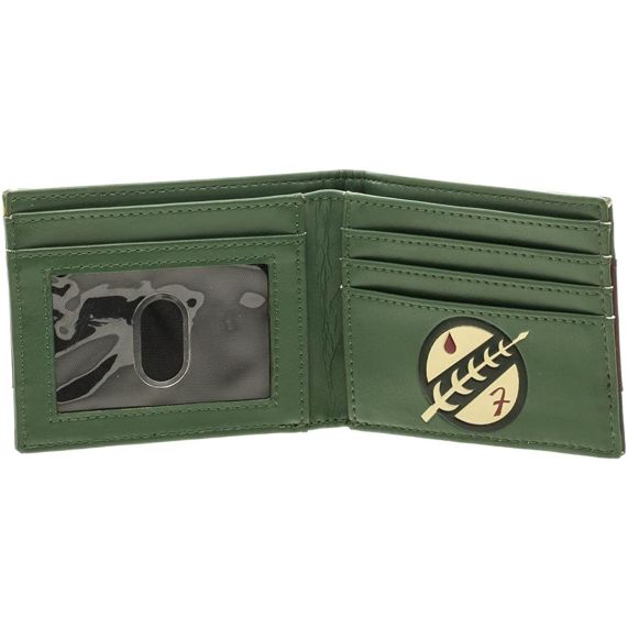 Star Wars Boba Fett Big Face Helmet Faux Leather Wallet