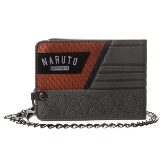 NARUTO - Layered Material Bifold Chain Wallet