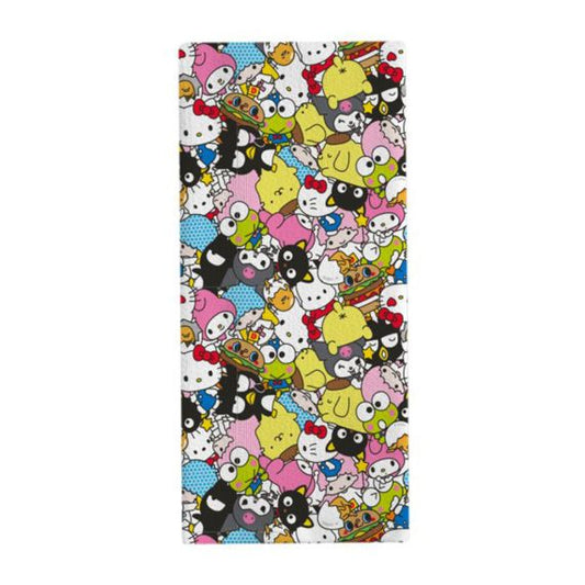 HELLO KITTY - Sanrio Characters All over Pattern 19 x 25 inches Cotton Towel