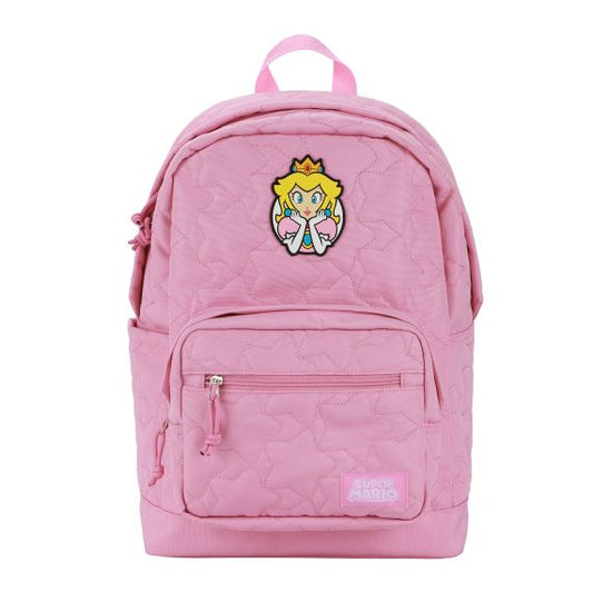 Super Mario Bros. Princess Peach Quilted 18" Backpack