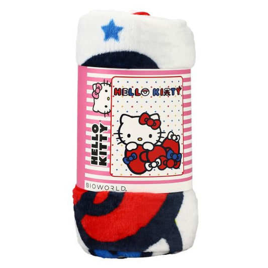 HELLO KITTY - Digital Print Throw Blanket
