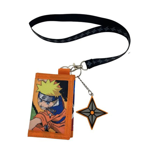 NARUTO - Trifold Wallet, Keychain & Lanyard set