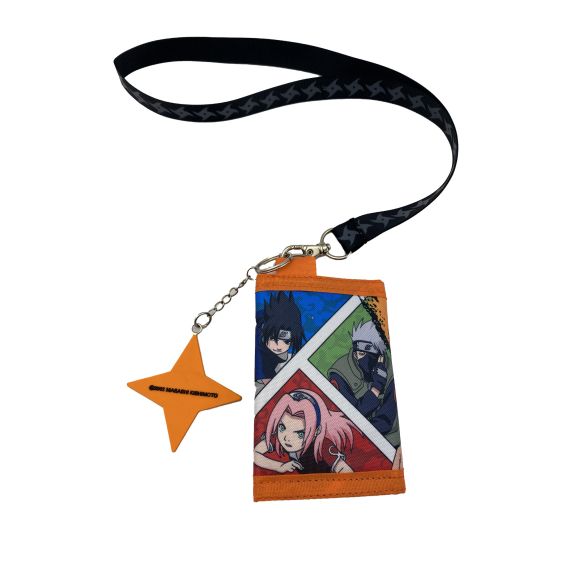 NARUTO - Trifold Wallet, Keychain & Lanyard set