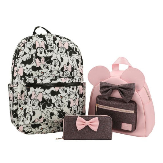 Disney - Minnie Mouse 3 Piece Mega Backpack Gift Set