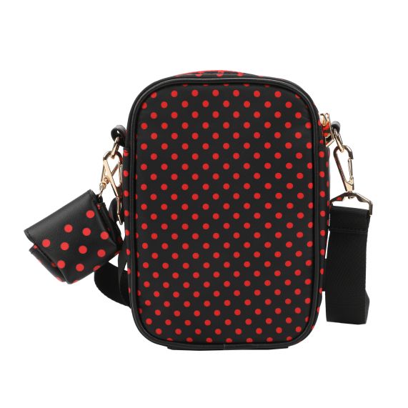 Hello Kitty - Black AOP Crossbody Bag 2 Piece Gift Set