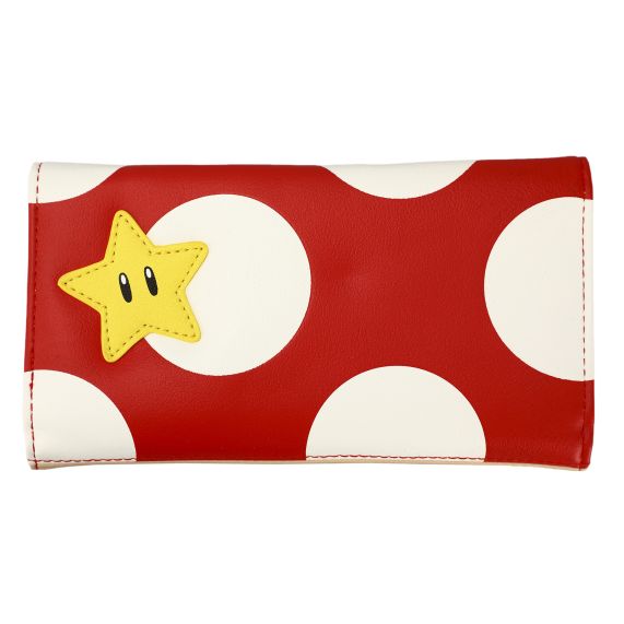 NINTENDO - Red Mushroom Women's Trifold Wallet