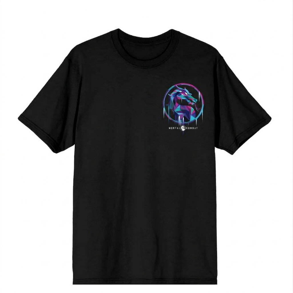 MORTAL KOMBAT - Sub-Zero Morta Kombat Double Hit T-Shirt (front and back print)