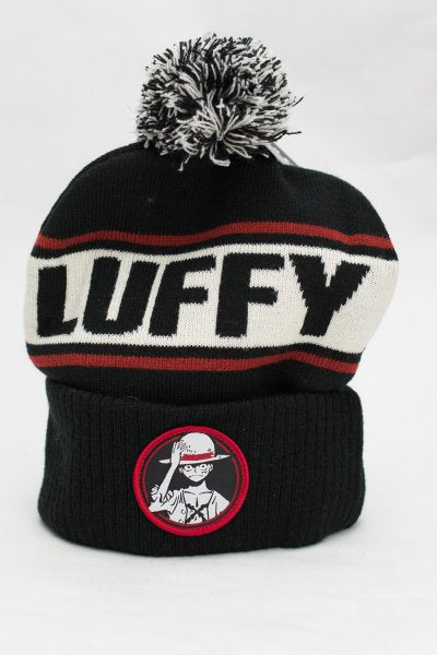ONE PIECE - Luffy In World Paper Straw Hat Beanie Hat with pom