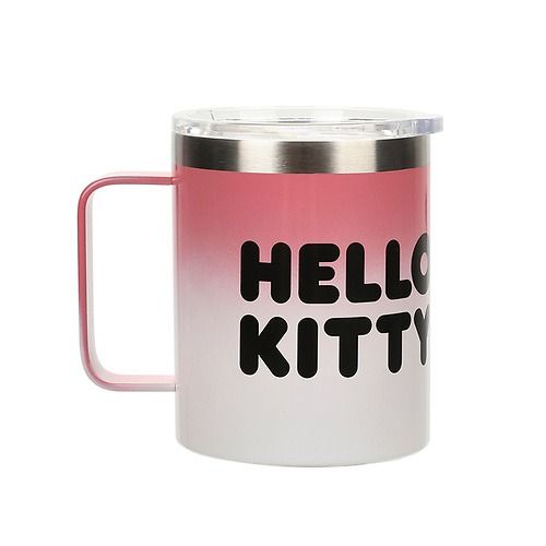 HELLO KITTY - 14 oz Vacuum Sealed Stainless Steel Tumbler