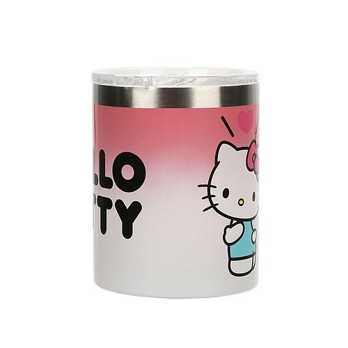 HELLO KITTY - 14 oz Vacuum Sealed Stainless Steel Tumbler
