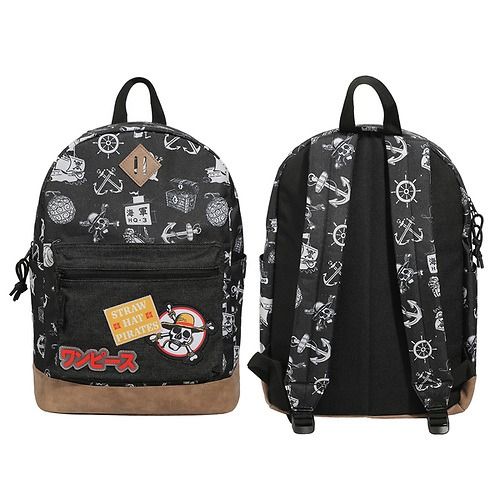 ONE PIECE - Live Action Icons 16.5" Black Backpack