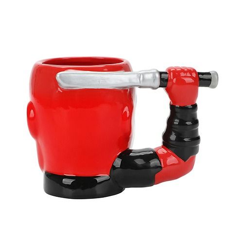 DEADPOOL - Holding Sword Sculpted Ceramic Mug 12oz (354mL)