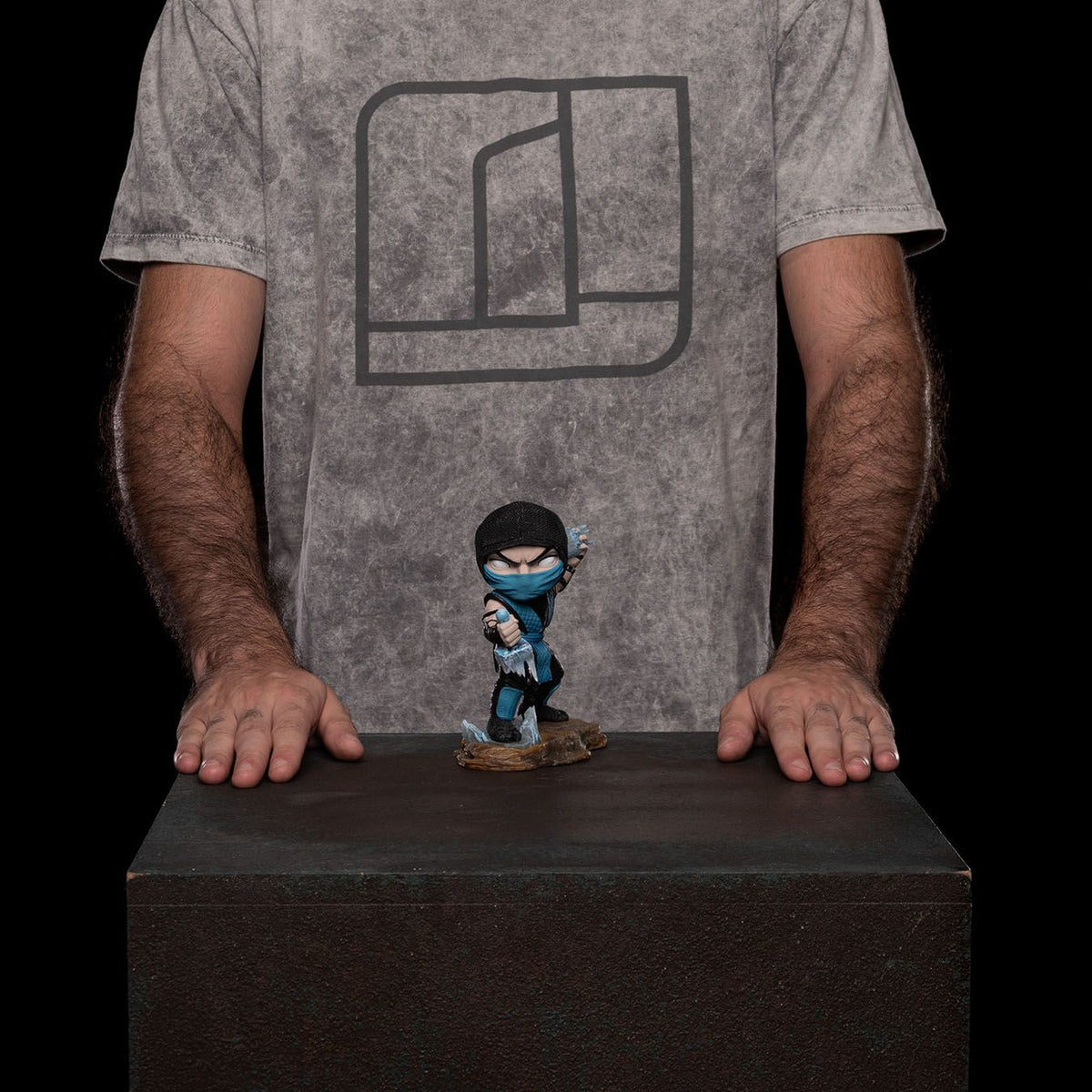MORTAL KOMBAT - Iron Studios - Sub-Zero - MiniCo Figurine
