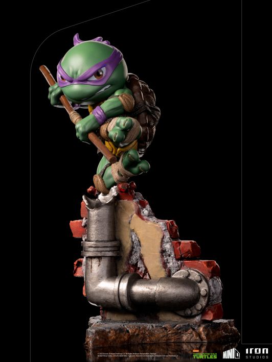 TEENAGE MUTANT NINJA TURTLES - Donatello MiniCo Figurine by Iron Studios
