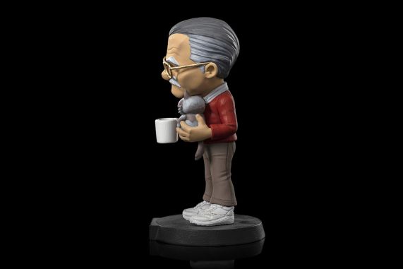 MARVEL - Stan Lee with Grumpy Cat MiniCo Figurine by Iron Studios