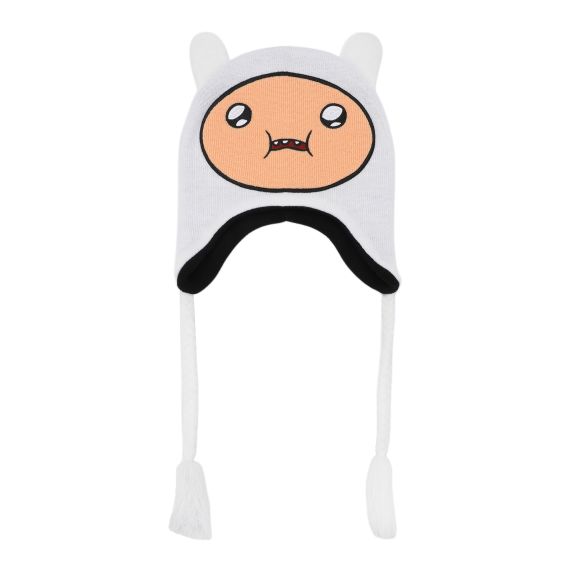 ADVENTURE TIME - Embroidered Adventure Time Finn the Human Laplander Beanie Hat
