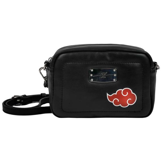 Naruto Hidden Leaf Akatsuki Cloud Cross Body Shoulder Purse