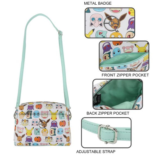 POKEMON - Gen 1 AOP Zip-Up Camera Bag