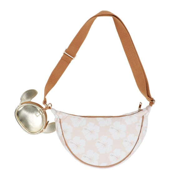 Lilo & Stitch Hibiscus Collage Purse with Detachable Coin Pouch