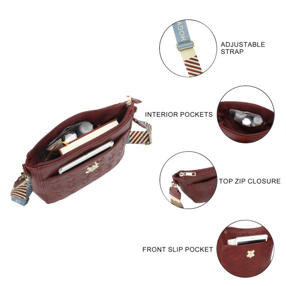 HARRY POTTER - Hogwarts Crest Metal Badge Handbag