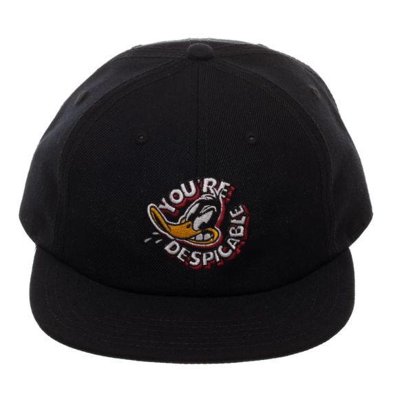 LOONEY TUNES - Daffy Embroidery Black Ballcap