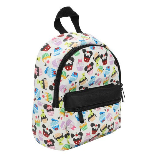 DISNEY - Mickey & Friends sweets AOP Saffiano Mini Backpack