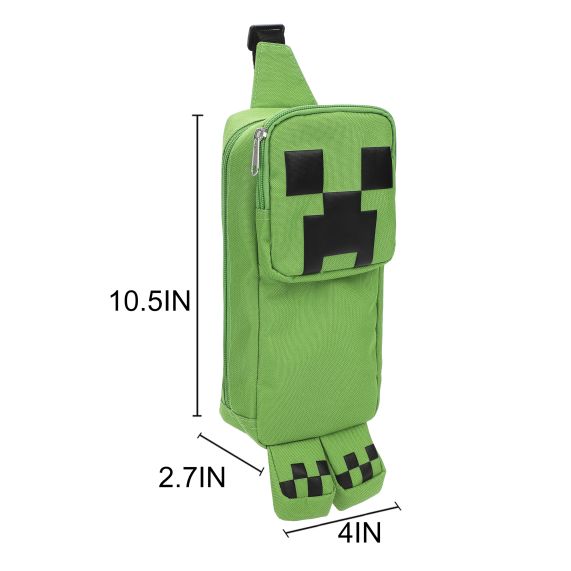 MINECRAFT - Crossbody Sling Bag With Adjustable Strap