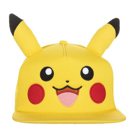 POKEMON - Pikachu Face with ears Trucker Hat