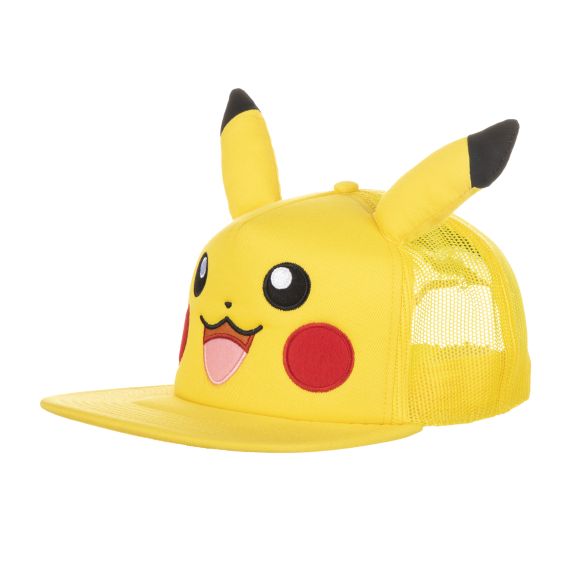 POKEMON - Pikachu Face with ears Trucker Hat