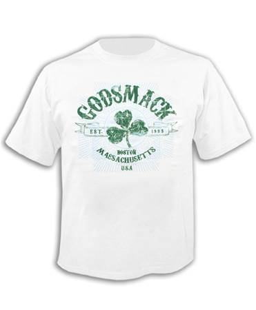 Godsmack - Celtic White T-shirt