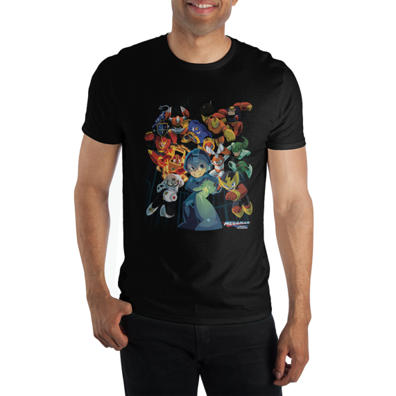 MEGAMAN- Characters Graphic Print T-shirt
