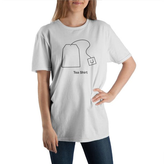 "Tea Shirt" Adult White Tee