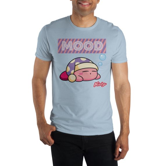 KIRBY -  Baby Blue Mood Sleepy Tee